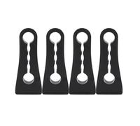 Pizgear Tampon d'amortisseur insonorisant de serrure porte voiture, for Renault, Kadjar 2015-amortisseur Amortisseur de portière de voiture