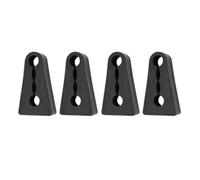 Pizgear Tampon d'amortisseur insonorisant de serrure porte voiture, for, série 5 E60 E61 F10 F11 F07 amortisseur Amortisseur de portière de voiture