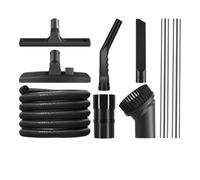 Pizgear Tuyau d'aspirateur, for Huixi, for accessoires d'aspirateur industriel Jieba, tuyau anti-poussière Daquan, tête de tuyau plate ronde, brosse en acier Tuyau d'aspirateur