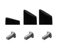 Pizgear Vis de Garde-Boue arrière, Capuchon en Caoutchouc, Couvercle de Bouchon de vis for Scooter électrique, Accessoires de réparation for Xiaomi, Mijia M365 Garde-Boue pour Skateboard(Schwarz)