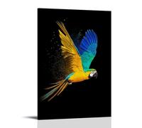 PIZKEEP Birds And Parrots Flying Happily - An Inspirational Poster Peinture 40 x 60 cm