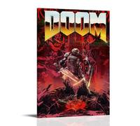 PIZKEEP Doom Eternal Character Poster promotionnel 40 x 60 cm