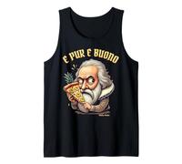 Pizza à l'ananas drôle Galileo Galilei Nerds historiques Débardeur