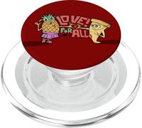 Pizza à l'ananas Love pour Tous PopSockets PopGrip pour MagSafe