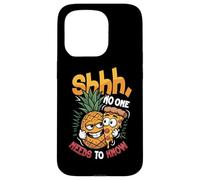 Pizza Amusante à l'ananas Que Personne n'a Besoin de Savoir Pizza hawaïenne Coque pour iPhone 15 Pro