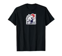 Pizza aux castors Kaiju Colossal Chew Japan Monster T-Shirt Graphique avec Valeur
