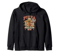 Pizza Club in Crust We Trust Retro Pizza Mascotte Cadeau Sweat à Capuche