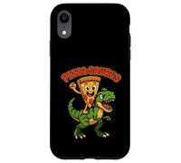 Pizza Dinosaure Trex Pizza-Saurus Food Lover Garçons Filles Enfants Coque pour iPhone XR