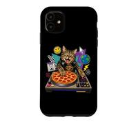 Pizza DJ Cat Coque pour iPhone 11