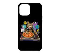 Pizza DJ Cat Coque pour iPhone 12 Pro Max
