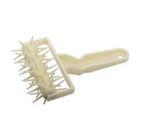 Pizza Docker Roller Poignée Ergonomique - Rouleau À Pâte, Accessoire D'Accueil De Cuisson, Outil De Préparation De Pâtisserie Avec Broches En Acier Durable Et Conception De Contrôle Facile | Pour Pizz