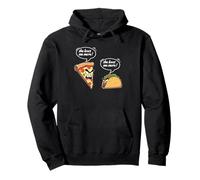Pizza drôle amateur de tacos fille femme fille fille junk food junkie Sweat à Capuche