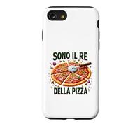Pizza e allegria: Perfetto per ogni pizzaïolo Coque pour iPhone SE (2020) / 7/8