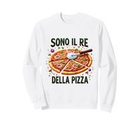 Pizza e allegria: Perfetto per ogni pizzaïolo Sweatshirt