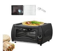 Pizza Électrique 15L Et Four à Tandoor, Boulanger À Double Fonction avec Commande de Brunissement - pour Naan, Roti, Pizza