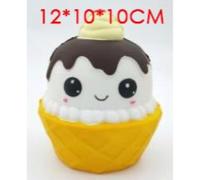 Pizza géante, Biscuits au chocolat, Squishy à montée lente, jouet à pression douce, sangle de téléphone parfumée, soulage