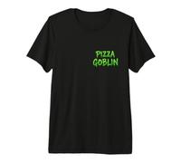 Pizza Gobelin Funny Pie Fête d'anniversaire Pizza Verte Sauce Meme T-Shirt Haut de Gamme