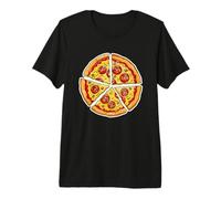 Pizza Graphic Pizzeria Restaurant Italien T-Shirt Haut de Gamme
