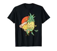 Pizza hawaïenne drôle ananas bande dessinée pizza hawaïenne T-Shirt