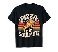 Pizza is My Soulmate Tranche Envies Confort - T-Shirt