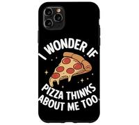 Pizza Je me Demande si Pizza Pense Aussi à Moi Coque pour iPhone 11 Pro Max