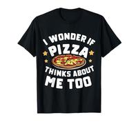Pizza Je me demande si Pizza pense que moi est trop italienne T-Shirt