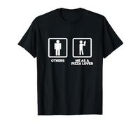 Pizza Lover Stickfigures Livreur de Pizzas Pizza Maker T-Shirt Graphique avec Valeur