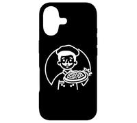 Pizza Maker Line Art Italian Restaurant pour garçons Coque pour iPhone 17