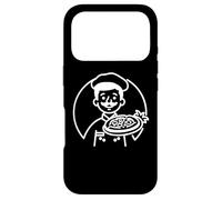 Pizza Maker Line Art Italian Restaurant pour garçons Coque pour iPhone 17 Pro