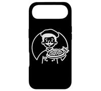 Pizza Maker Line Art Italian Restaurant pour garçons Coque pour iPhone Air