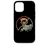 Pizza Maker Sketch Vintage pour garçons Coque pour iPhone 12/12 Pro