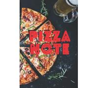 Pizza note: pizza notebook, pizza journal, soft cover, matte finish, 120 pages, 6*9, lined journal