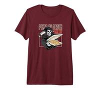 Pizza of Death - Pie Till I Die - Grim Reaper Pizza Love T-Shirt Haut de Gamme