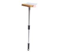 Pizza Oven Brush | with Scraper Cleaning Nons-Slip Handle Washable Long
