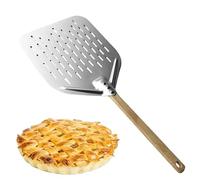 Pizza Paddle | Glissière à pizza de 30,5 cm avec manche en bois et spatule perforée | Truelle coulissante pour four à pizza, gâteaux, four, pizzeria, cuisine professionnelle, ferramien