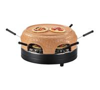 Pizza Party, Pizzarette, Appareil Four à Pizza pour 6 personnes, dôme en terre cuite