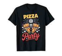 Pizza Party Sunglasses Bold Slice Shades for Festivals T-Shirt