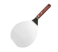 Pizza Peel Stainless Steel Pizza Peel with Wood Handle Pizza Spatula 33.5Cm X 16.4Cm Large Pizza Paddle for Baking Bread Pizza Pizza Paddle