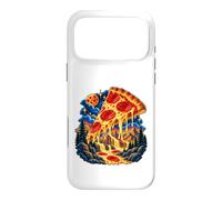 Pizza Pepperoni Vintage des années 90 - Design rétro Gourmand Coque pour iPhone 17 Pro Max