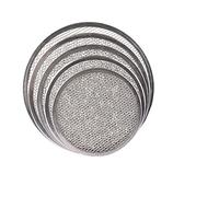 Pizza Plate 1 Pcs Pizza Baking Screen Aluminum Round Mesh Pizza Screen Baking Thin Crust Tray Mesh Aluminum Wire Pan Pizza Baking Tool Pizza Steel