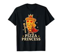 Pizza Princess Graphic Funny Pizza Lover pour Filles et Femmes T-Shirt