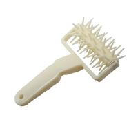 Pizza Roller Spikes, Ergonomic Pizza Docker, Flatbread Docking Tool, Portable Pied Maker, Needle Design, (17,87 x 4,72 x 2,56 pouces), idéal pour les gâteaux et gaufres, parfait pour les crêpes