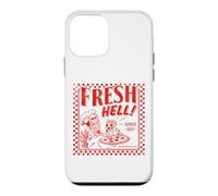 Pizza Satan Fresh Hell Satan Occult Satanic Lucifer Coque pour iPhone 12 Mini