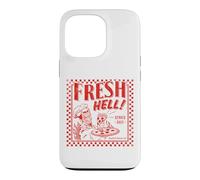 Pizza Satan Fresh Hell Satan Occult Satanic Lucifer Coque pour iPhone 13 Pro