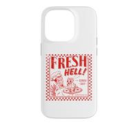Pizza Satan Fresh Hell Satan Occult Satanic Lucifer Coque pour iPhone 14 Pro