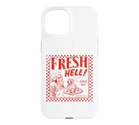 Pizza Satan Fresh Hell Satan Occult Satanic Lucifer Coque pour iPhone 15