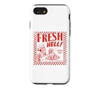 Pizza Satan Fresh Hell Satan Occult Satanic Lucifer Coque pour iPhone SE (2020) / 7/8