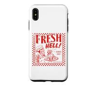 Pizza Satan Fresh Hell Satan Occult Satanic Lucifer Coque pour iPhone XS Max