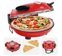 Pizza-Schieber Teesa Supreme+ mit Backblechgriff 405°C Stein 1200W stark