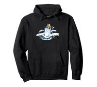 Pizza Shark Funny Foodie Ocean Predator Snack Humour Slice Sweat à Capuche